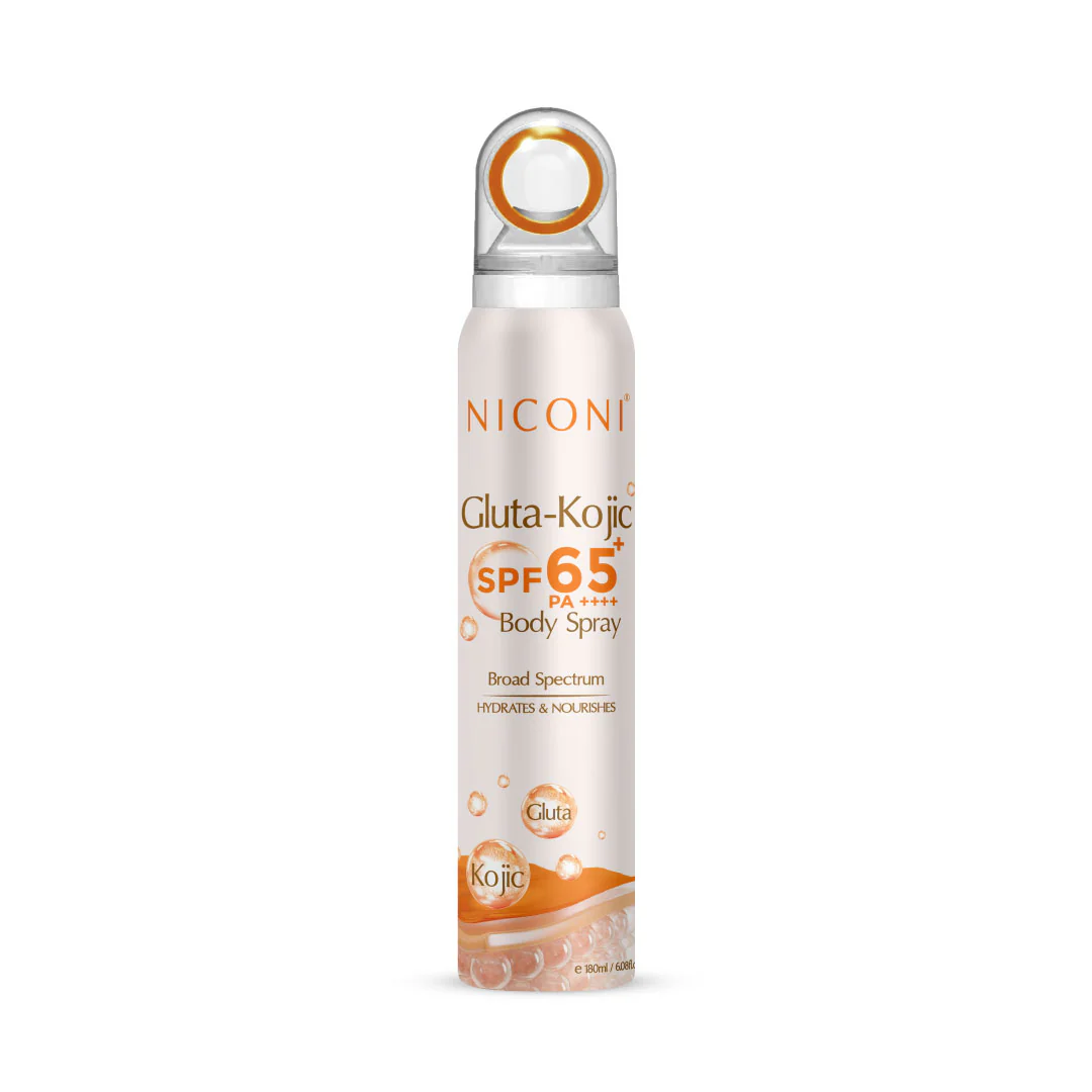 Niconi Gluta-Kojic SPF 65+ PA++++ Body Spray (180ml)