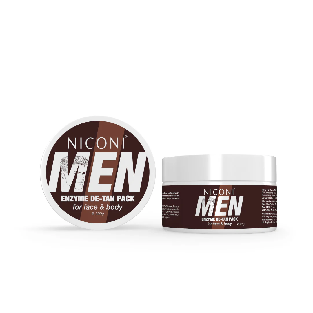 Niconi Men Enzyme De-Tan Pack